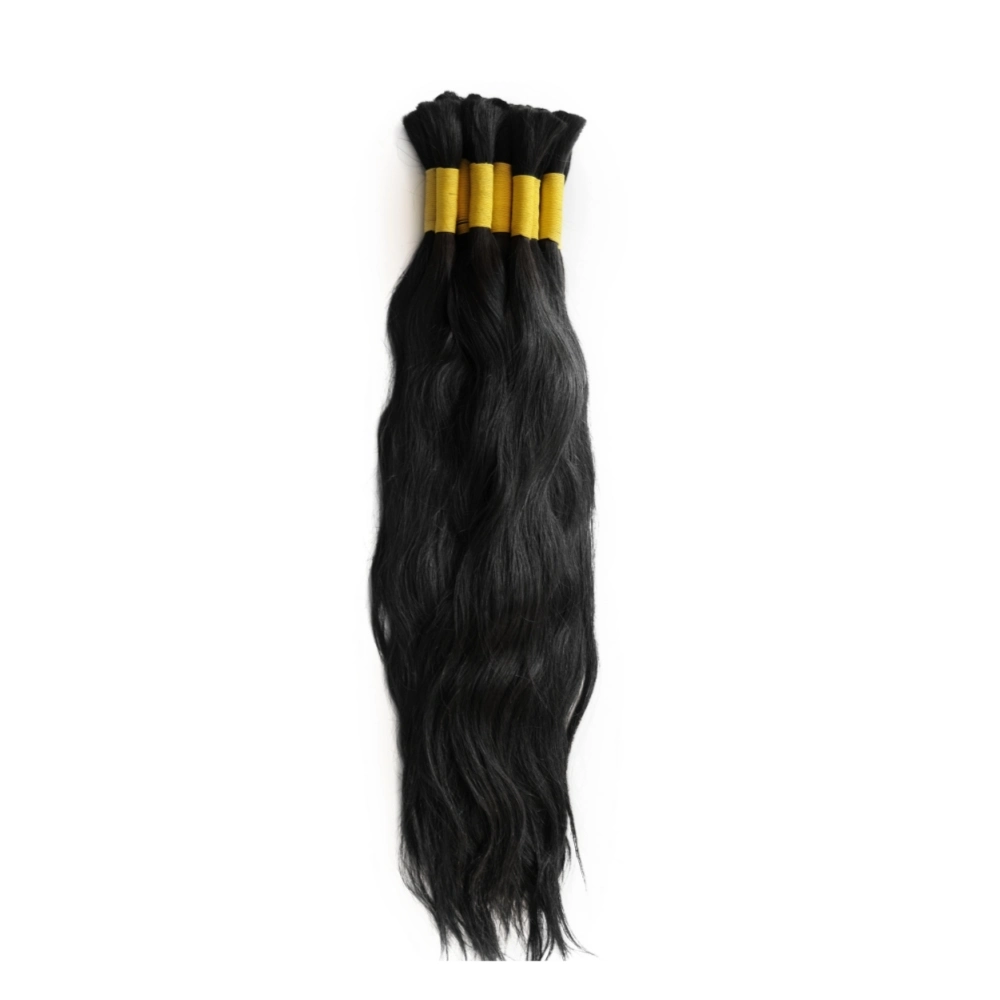 The Best of Quality Full Cuticle Soft Virgin Remy Bulk Hair Russian Slavic Human Hair Bulk 20-100cm Hair Extension