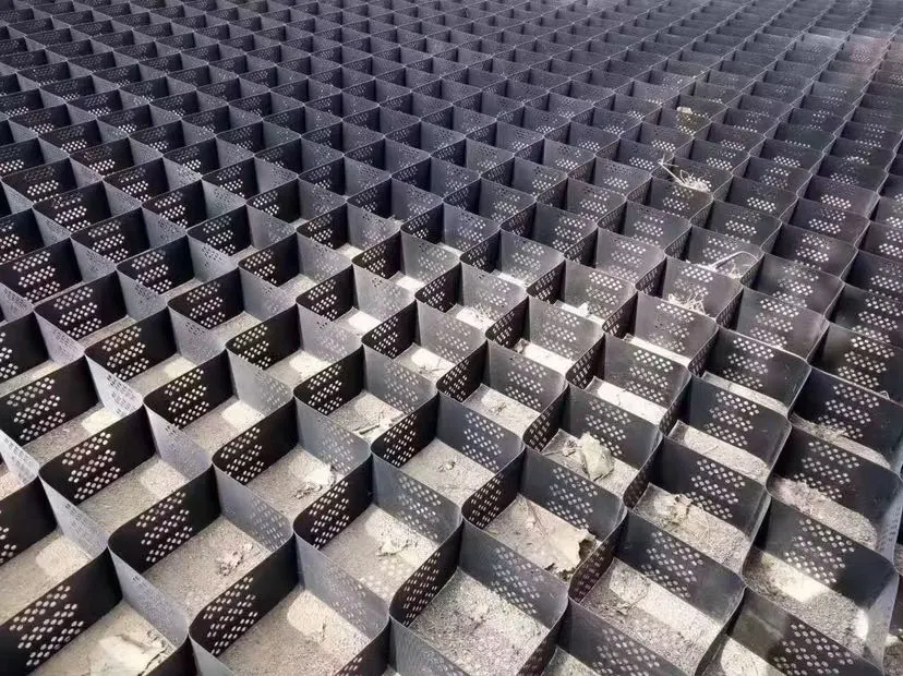 Hight Bearing Capacity Road Construction Bilateral Stretch Plastic Geogrid