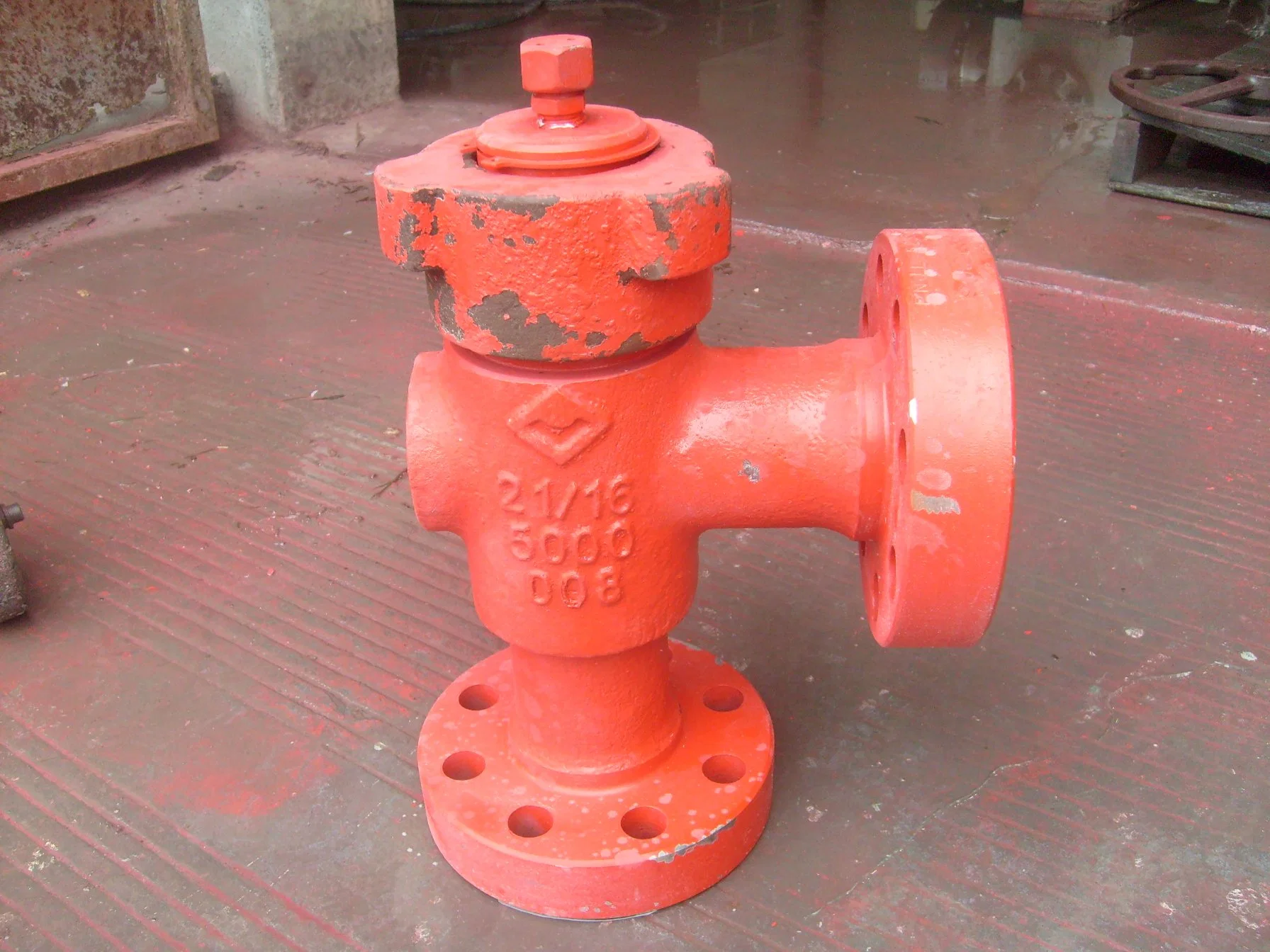 API 6A 2-1/16 polegadas 5000psi ajustável da válvula de estrangulamento para Wellhead