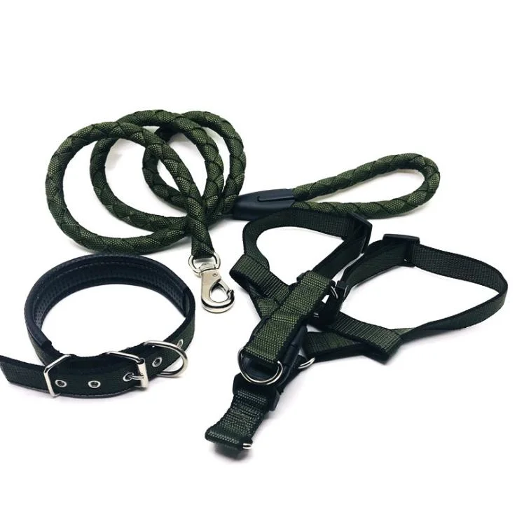 Nylon Perro ropa exterior de entrenamiento de arnés Perro plomo