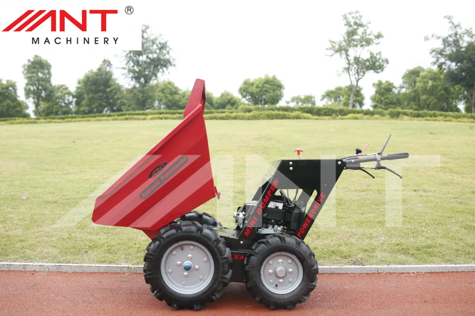 Mini Dumper Barrow el poder de la máquina de movimiento de tierra con Ce EN300