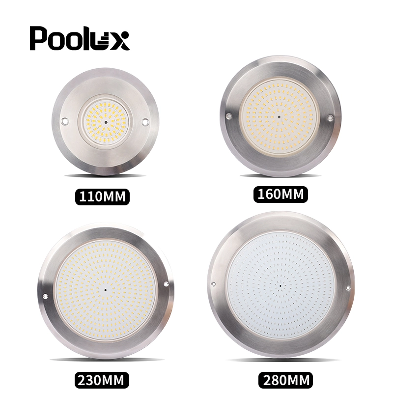 Poolux Nouveau design One Set télécommande 18 touches 18W RVB Lumière sous-marine LED de la piscine