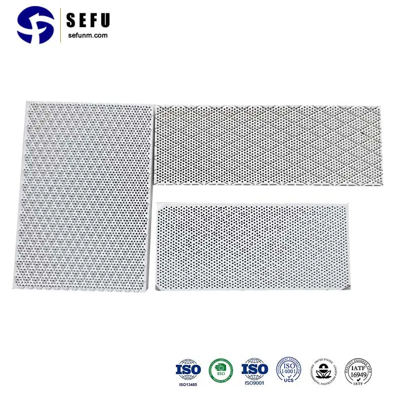 Cordierite Honeycomb Board Manufacturer Infrared Ceramic Burner Plate for Gas Stove