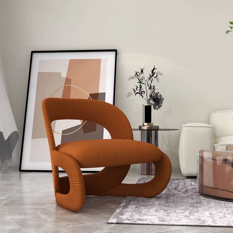 Nordic cómodo sillón Lazy silla Alta densidad Sponge Sala de estar Sillas de salón