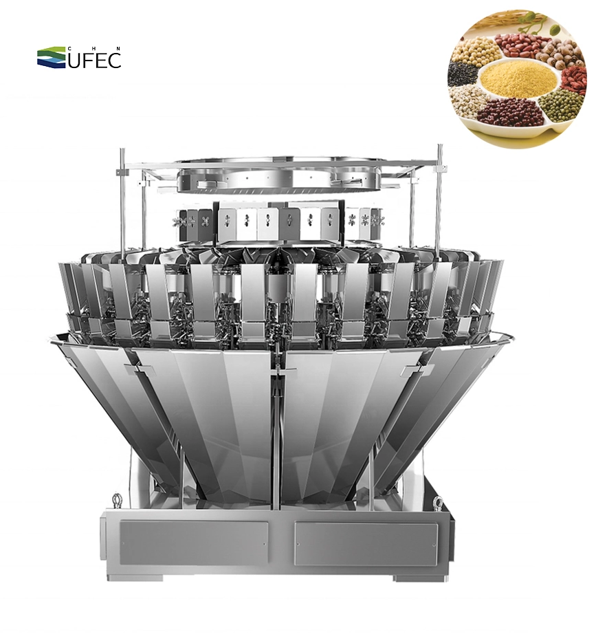 Original Factory Potato Chips/Candy/Cereals Multihead Weighing Machine