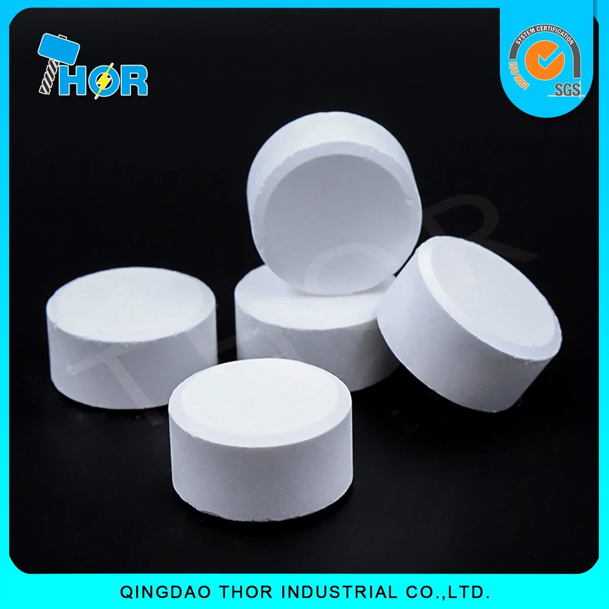 Sodium Dichloroisocyanurate Fast Dissolving Disinfectant Tablet 1g 2g 20g CAS 2893-78-9 SDIC