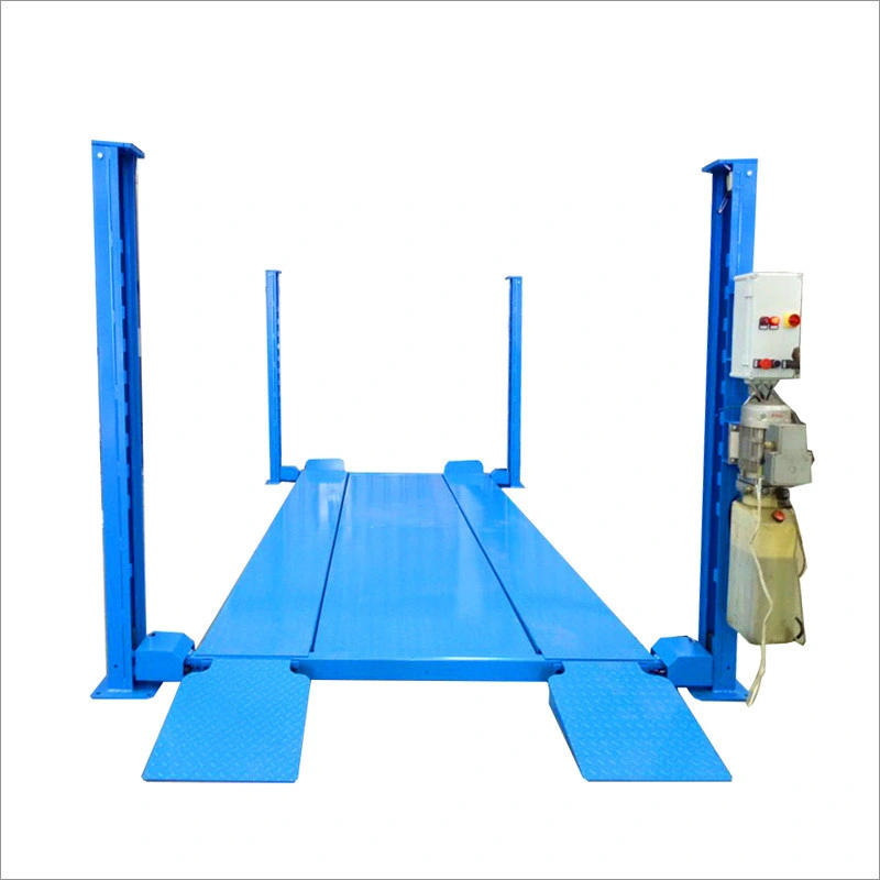 Hot Sell Double Hydraulic Cylinder 4 Post Car Stacker Parking ارفع