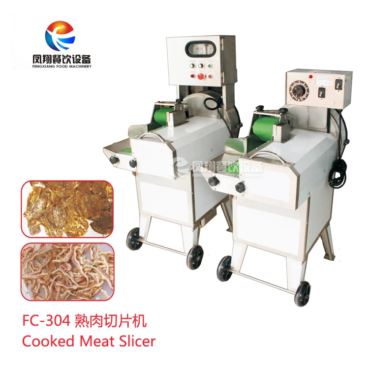 Commercial Cooked Meat Slicing Shredding Cutting Machine Sausage Beef Preserved Meat Cutter