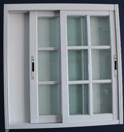 Ventana corrediza de aluminio mosquitera, 45 kgs cada aleación 6063 Sash