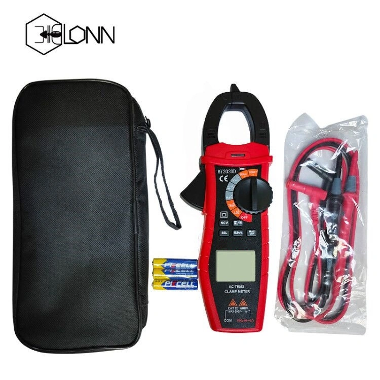 Digits Display Clamp Meter Multifunctional High Current 1000A AC/DC Voltage