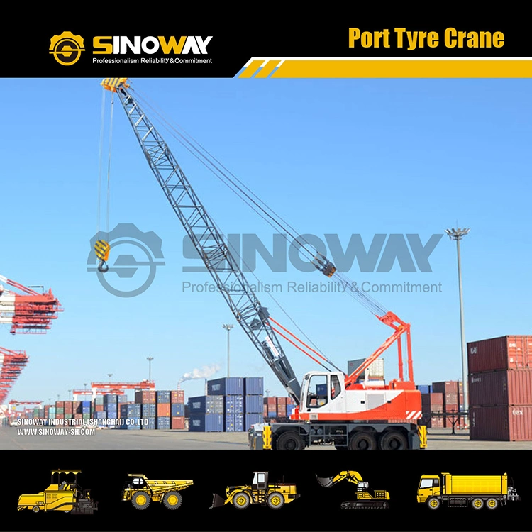 40 Ton Mobile Harbor Crane Price Hydraulic Lattice Boom Truck Crane with Grab Bucket for Sale