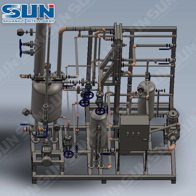 Lab Small Evaporation Equipment/Single Effect Falling Film Evaporator for Easy Operation