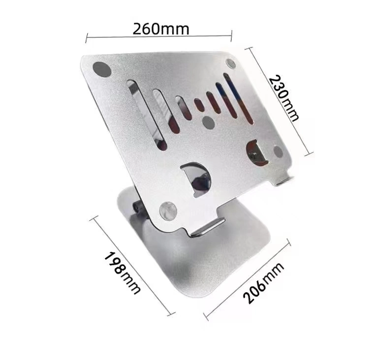 Простая установка Планшетный ноутбук подставка с регулировкой по высоте держатель для портативных компьютеров с вращающимися алюминиевый подставки для переносных компьютеров