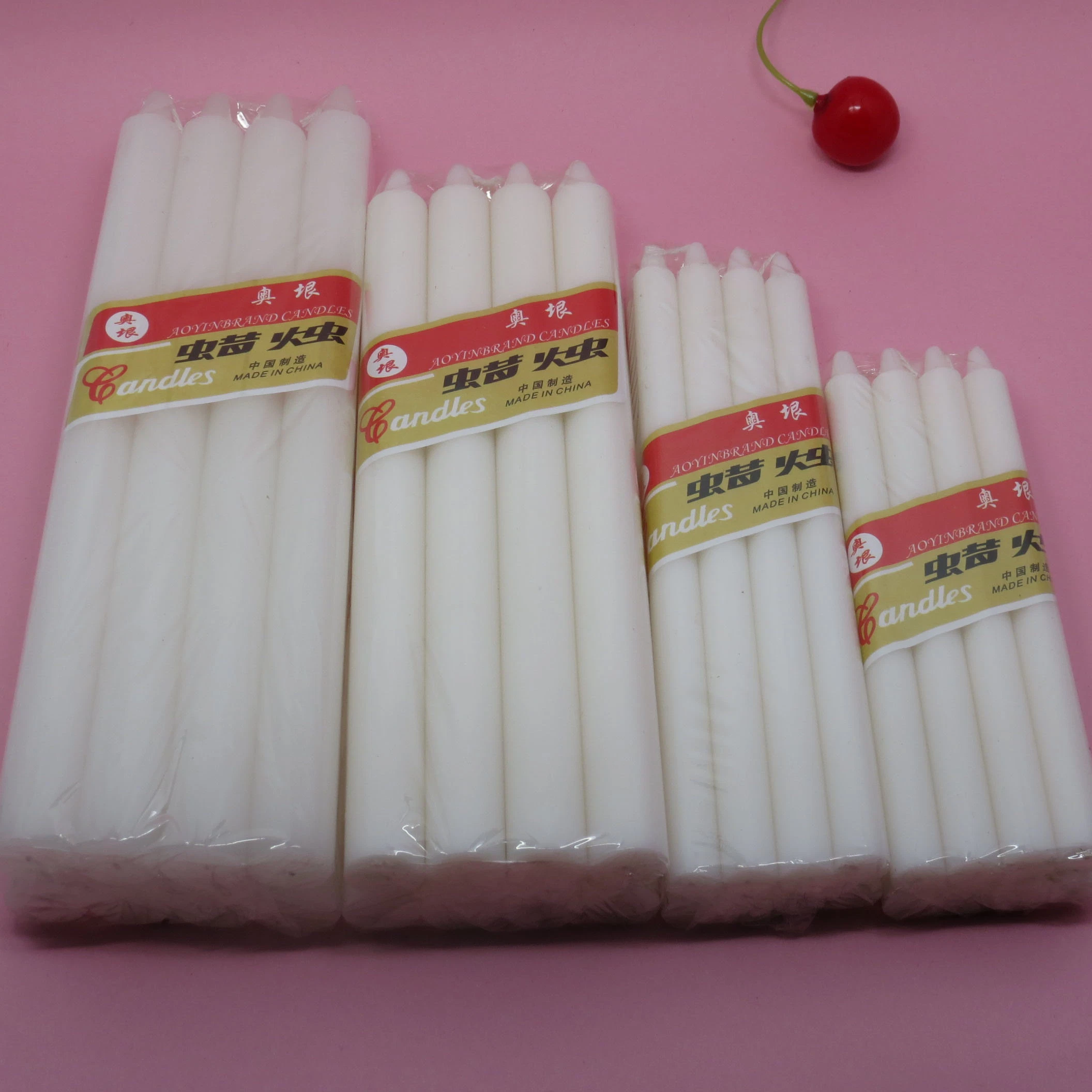 Long Burning Time White Household Candle for Daily Use