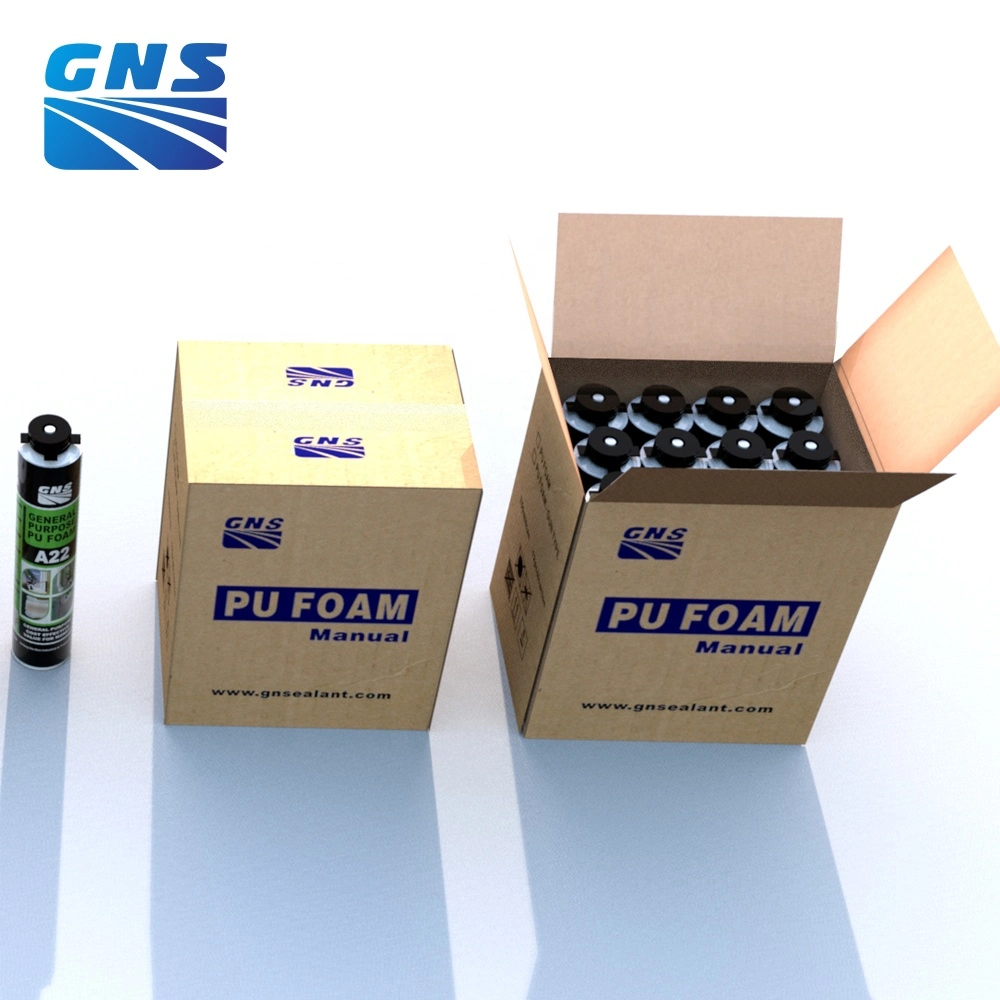 High Yield Spray Polyurethane Insulation PU Foam for Window Frame Filling