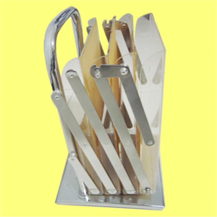 Wholesale/Supplier Folded Steel Display Magazine Rack & Brochure Stand