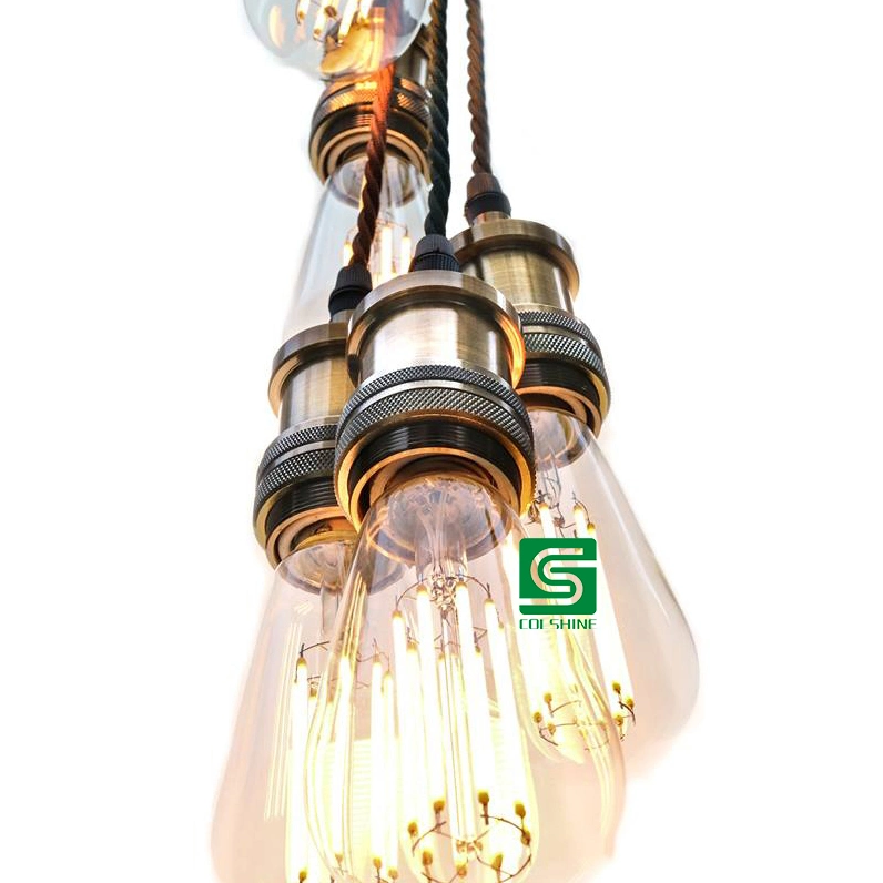 Bulb Holder Lamp Pendant Light Socket Vintage Metal Lamp Holder