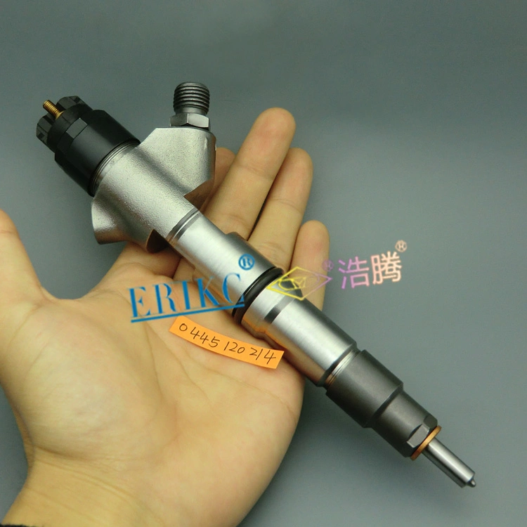 Erikc 0445 120 214 Diesel Engine Injector 0 445 120 214 0445120214 Truck&#160; Part 612600080611 612600080924 for Weichai Wd10