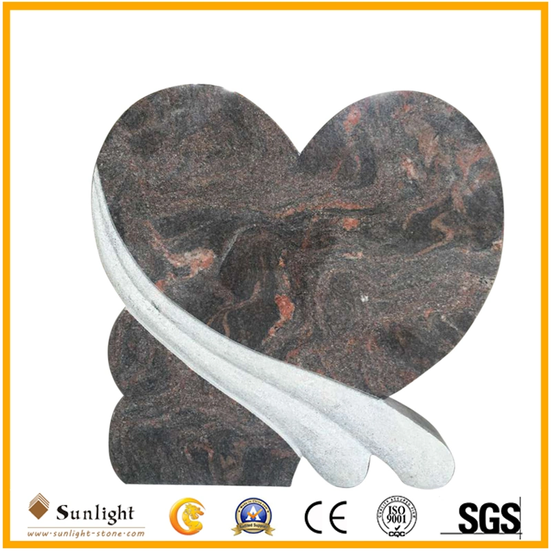 Himalaya Red Granite Stone Tombstone Monument Xiamen