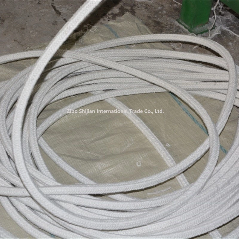 Isolamento térmico 20mm-1000mm material refratário de Fibra Cerâmica com fita de fibra de vidro reforçado com Ss Fios do Fio