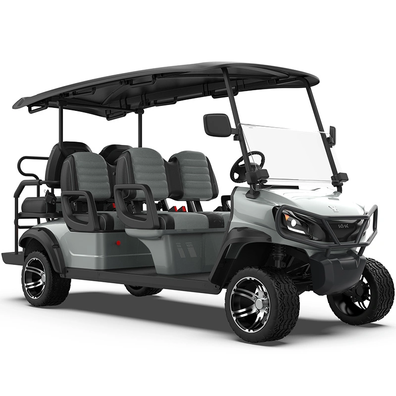 Aprobado por la CE Kinghike 6 asientos de Golf eléctrico Cart Golf eléctrico Buggy