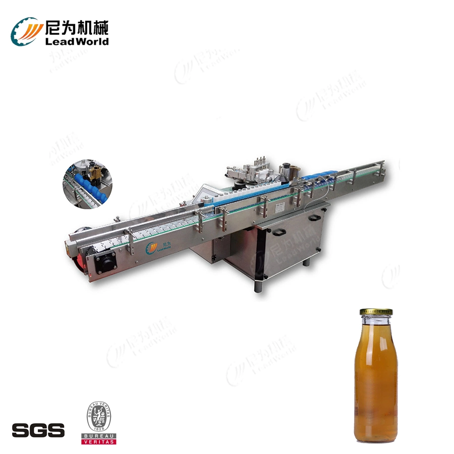 Glass Bottle Paper Label Labeling Machine/Wet Glue Labeling Machine for Red Wine Bottle