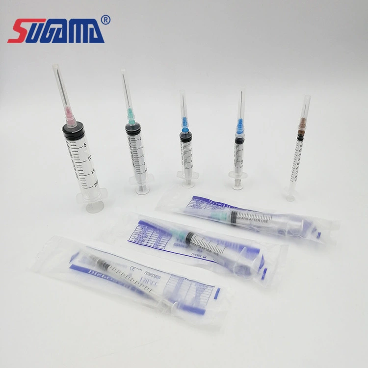 Medical CE Approved Plastic Disposable Syringe