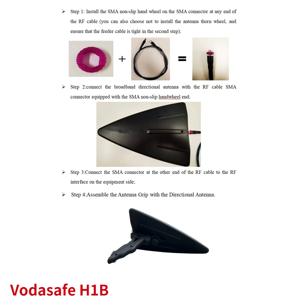 Vodasafe Handheld Uav Detection and Direction Finding Equipment