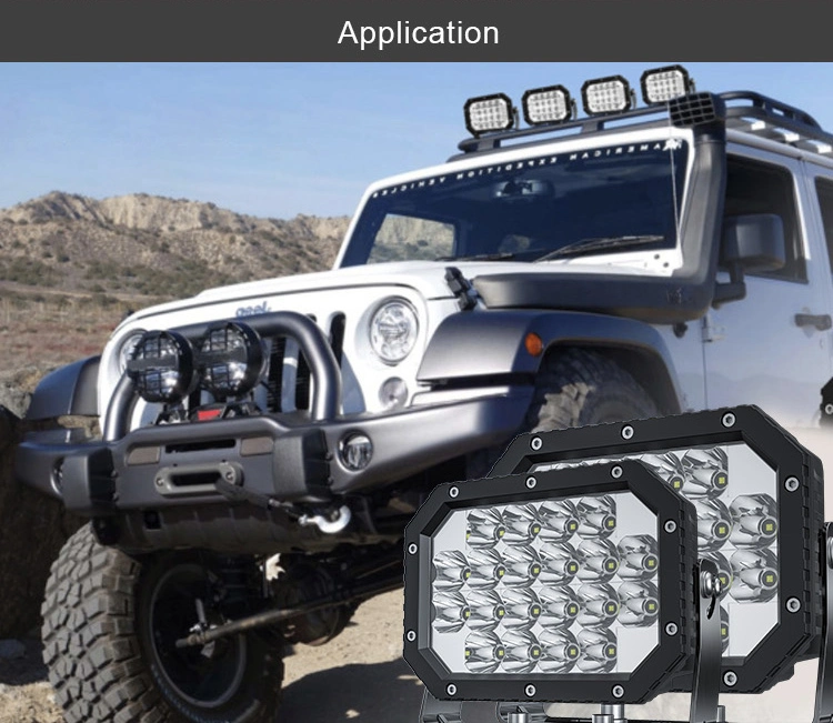 Australian Highly Demanded Quad Rectangle LED Driving Lights