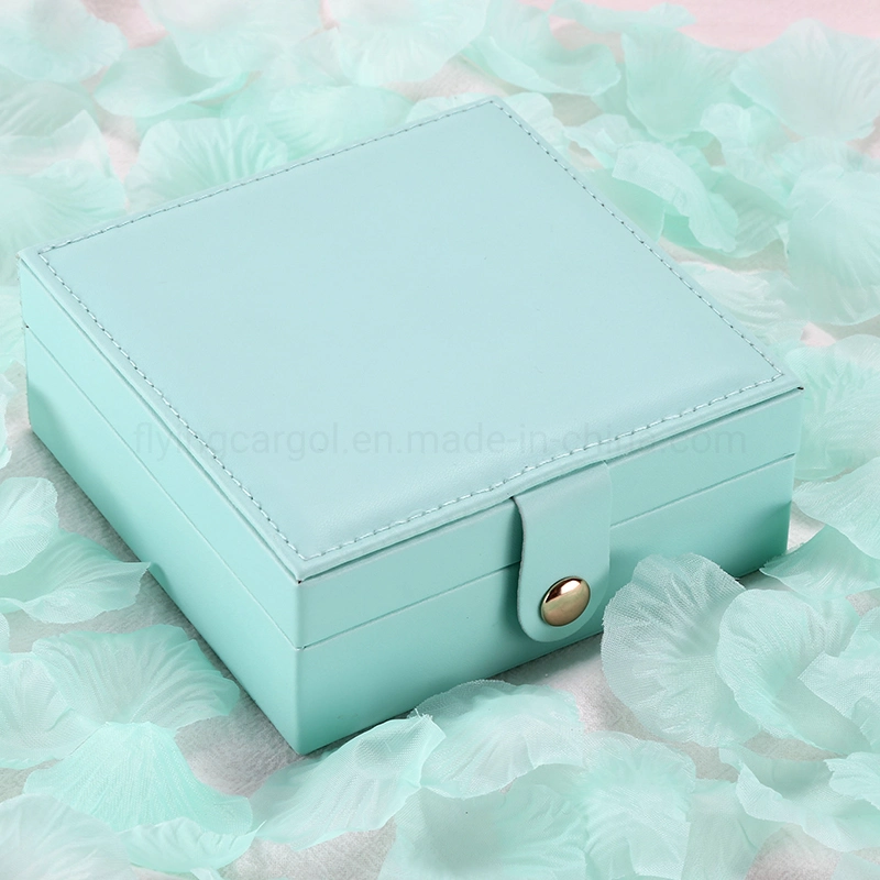 Luxury Accessories Make up Jewellery Storage Boxes Travel Box PU Leather Cosmetic Packaging Jewelry Box