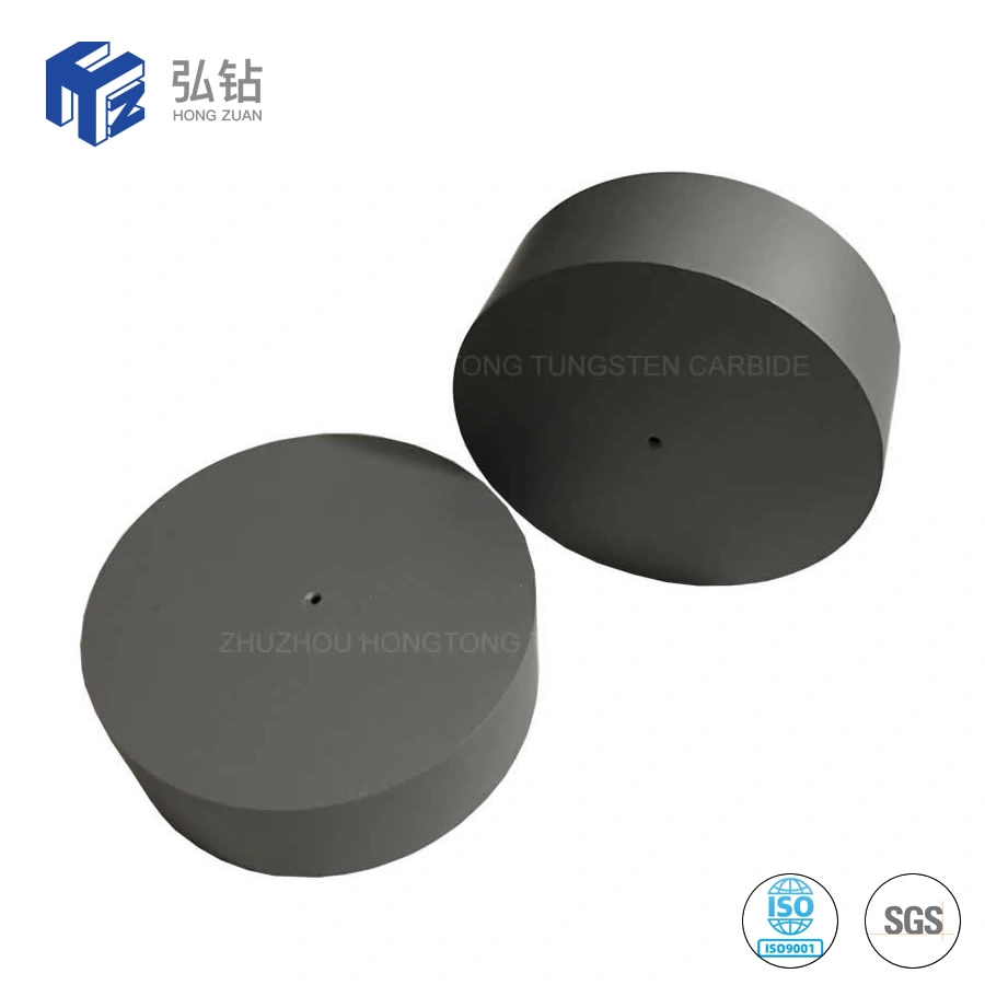 Polished Tungstn Carbide Round Plate with Hole Moulds Base