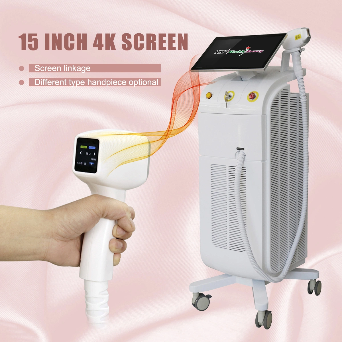 2400W Newest Type 808nm Diode Laser Hair Removal 808 Diodo Depilation Facial Beauty Salon Machine Equipment Ice