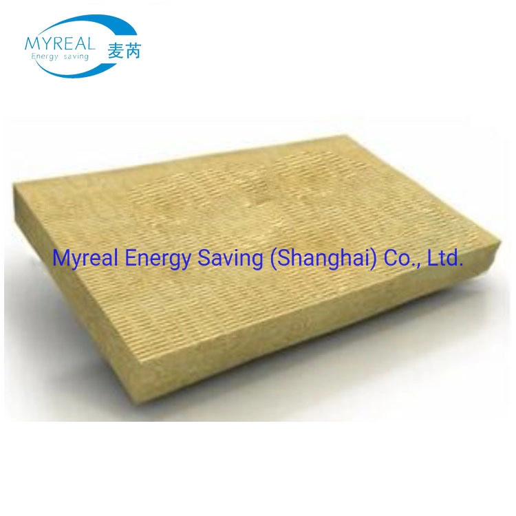 50mm Thick Rock Wool Board Construction Building Materials for Wall Insulation