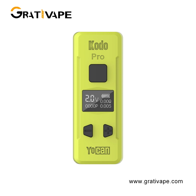 Yocan batería de tensión ajustable por Yocan 2023 Hot Selling OEM Diseño de VAPE