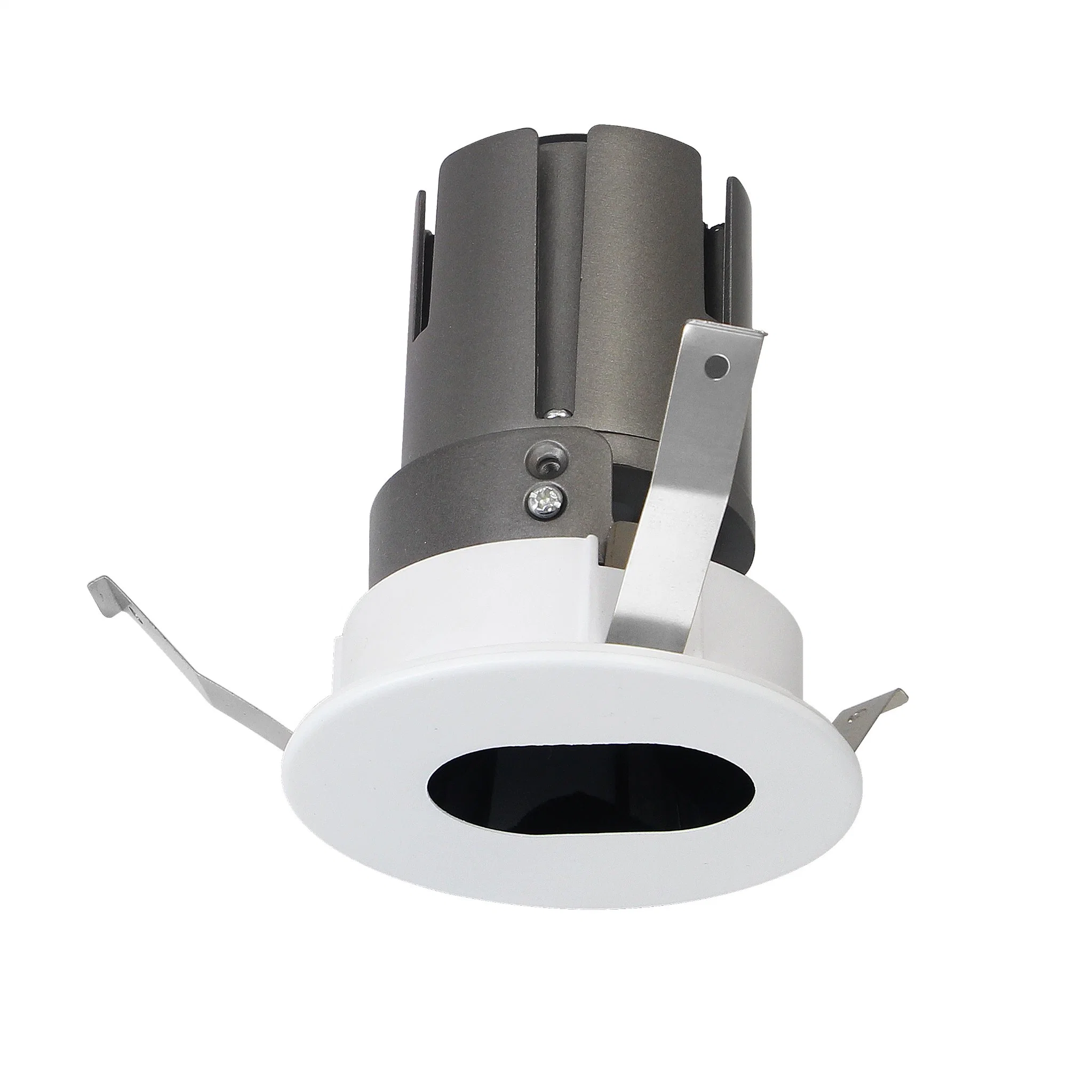 Ângulo CCT regulável, regulável, 5 W, 7 W, 9 W, 10 W, extremidade estreita CRI 80/90/97 módulo Privado LED encastrável para interior, foco Luz de fundo