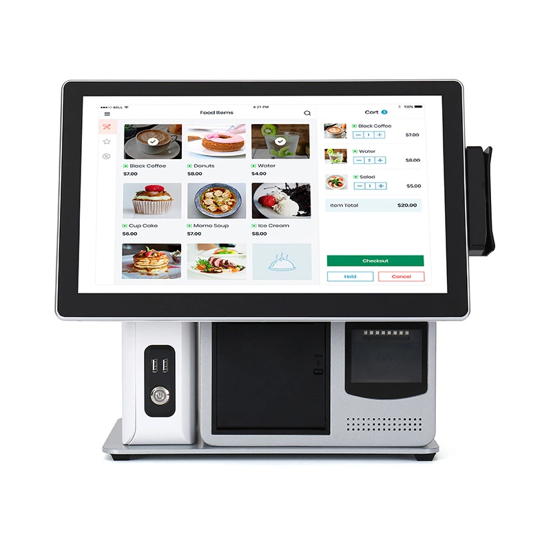 The Latest Model St9200d 15.6" POS Hardware Touch Screen Point of Sale Systems