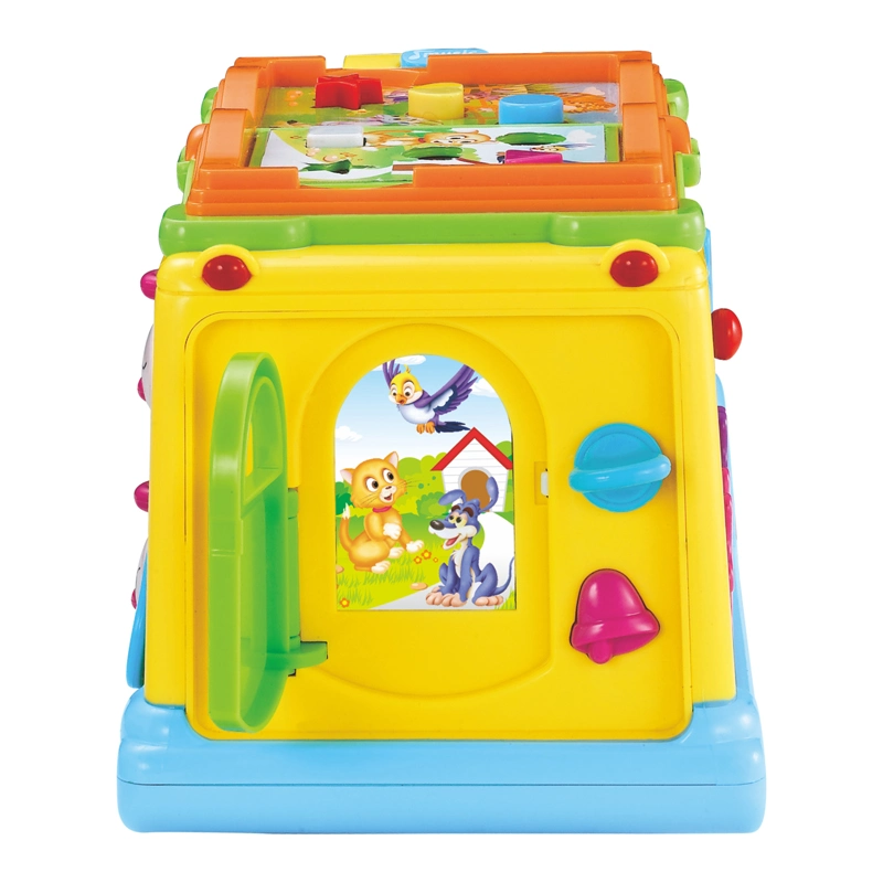 Factory Outlet Fidget les jouets en plastique de l'éducation préscolaire à l'école de musique en bus Voiture jouet électrique véhicule Jouets pour bébés Bébé Enfant Enfants Jouets de prix