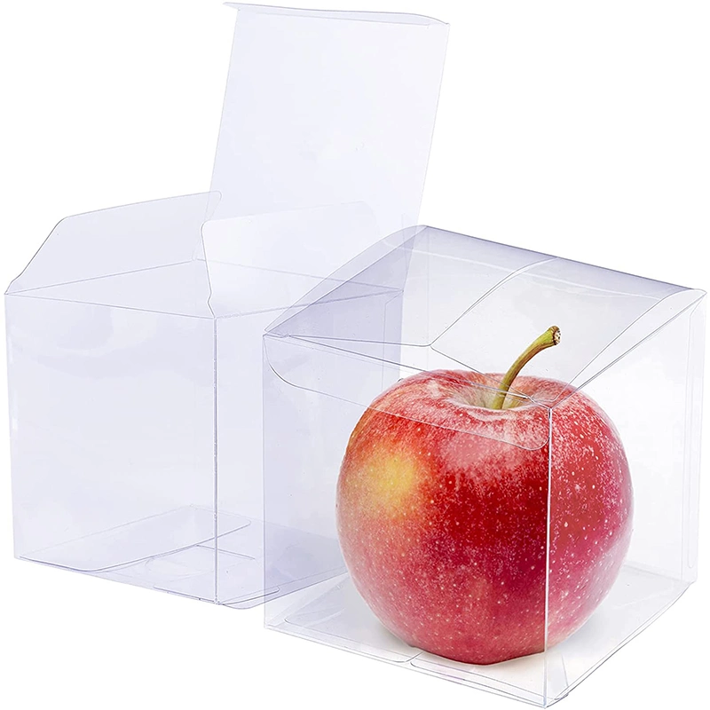 8*8*8cm Cajas de cubos de PVC transparente