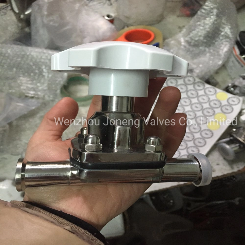 Stainless Steel Sanitary Manual Type Two Way Diaphragm Valve (JN-DV1003)