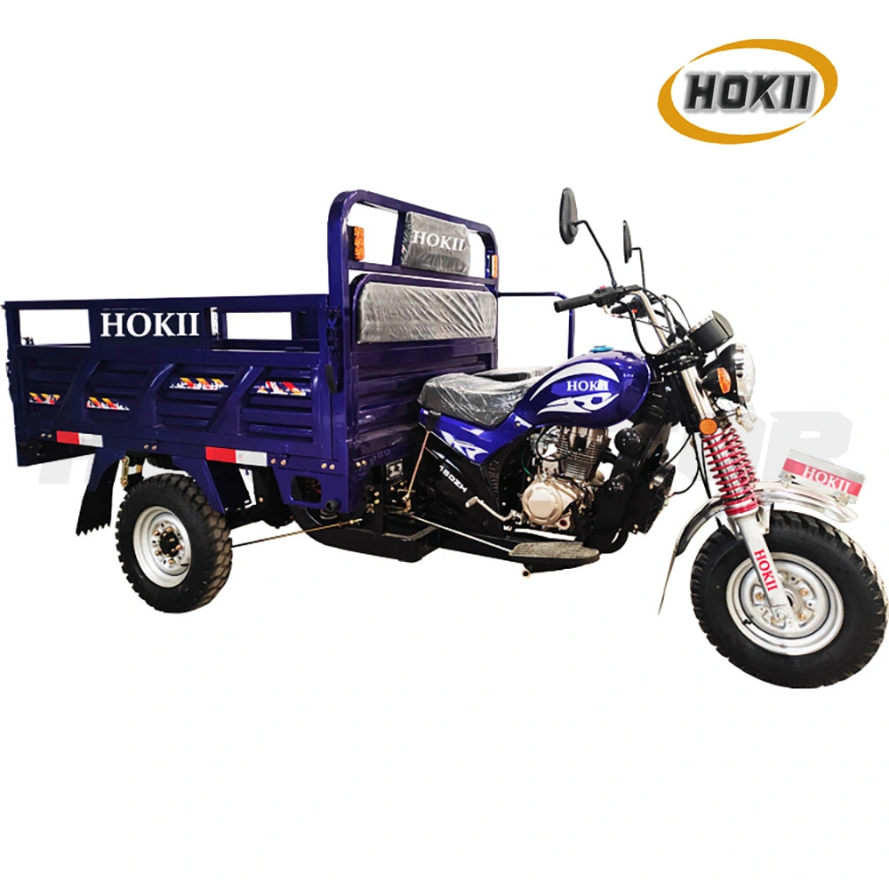 Hokii Fabricant OEM bonne qualité trois roues moto de 150cc Trimoteur pour transport de cargaison