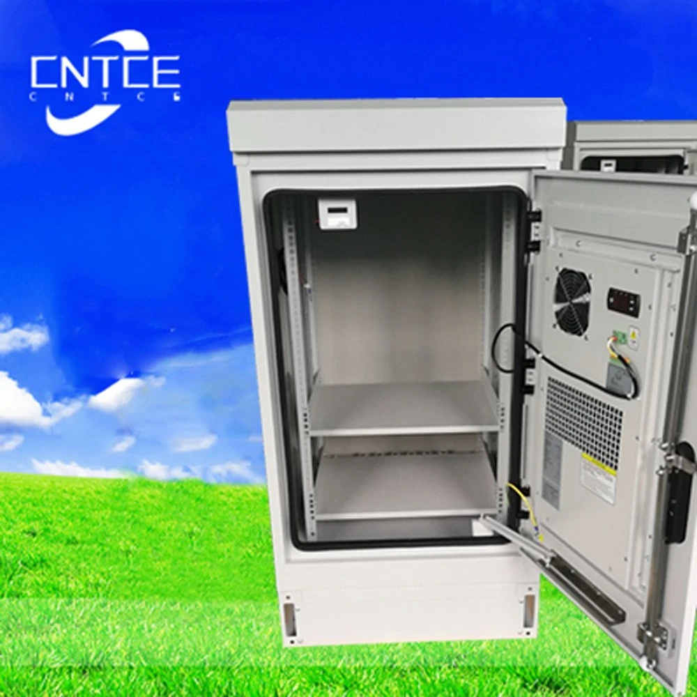 China Professional Manufacture Temperature Controlled Cabinet Electric Control Cabinet High quality/High cost performance 144/96 Core Outdoor Network Telecom Cabinet Integrated Cabin