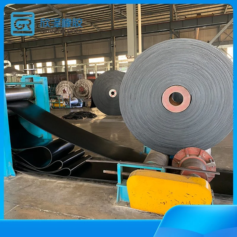 Wear Resistant Belt Nylon Canvas V-Shaped Five Layer Rubber Ep Conveyor Belt Wear Resistant Conveyor Belt