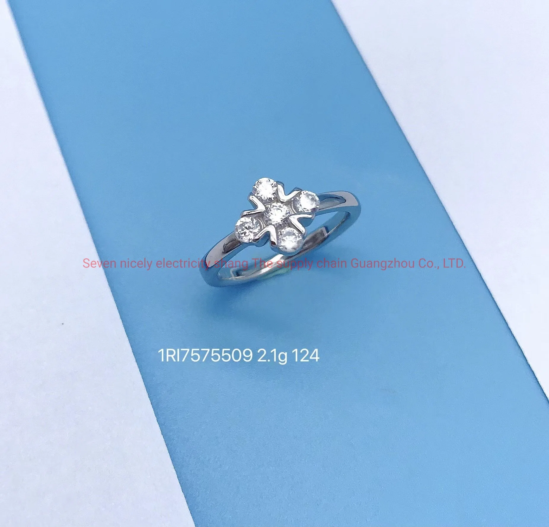 OEM Custom Mode Bijoux argent 925 Bijoux cadeau délicat attrayant anneau pour partie charmante dame élégante de haute qualité minimaliste Ring