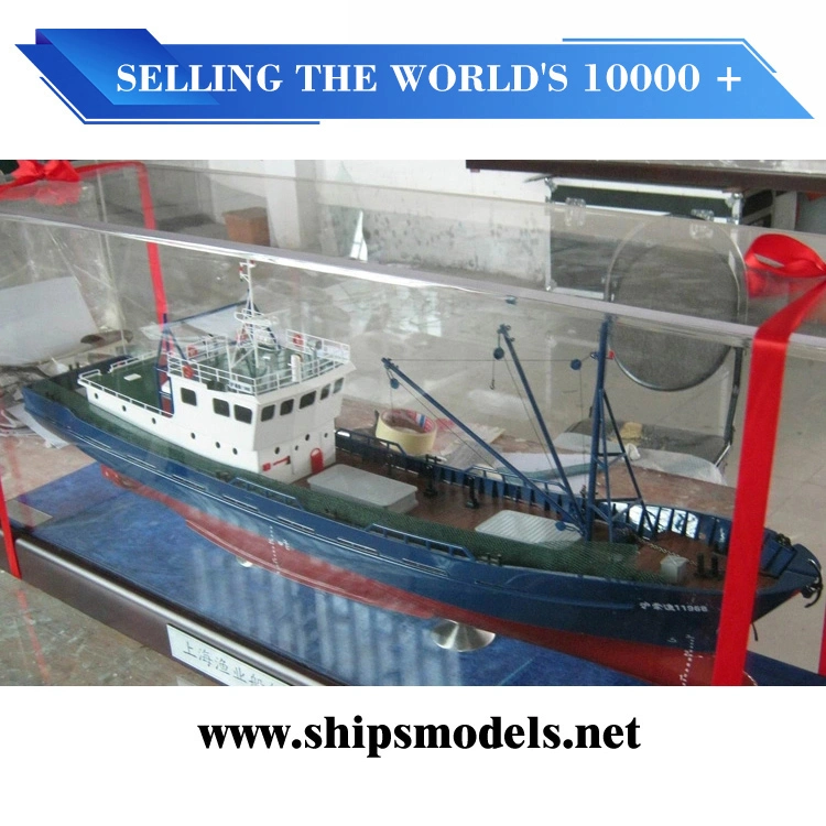 Miniature Fishing Ship Model