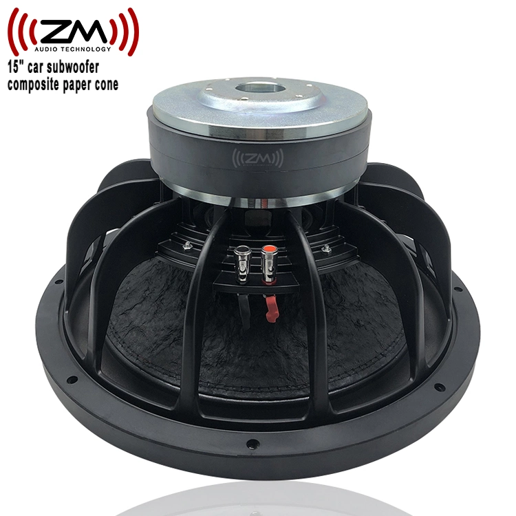 4 sistema de sonido de altavoces para coche Dual 15inch Bocina de bobina de voz 3*100oz Audio de coche de Subwoofers de imán