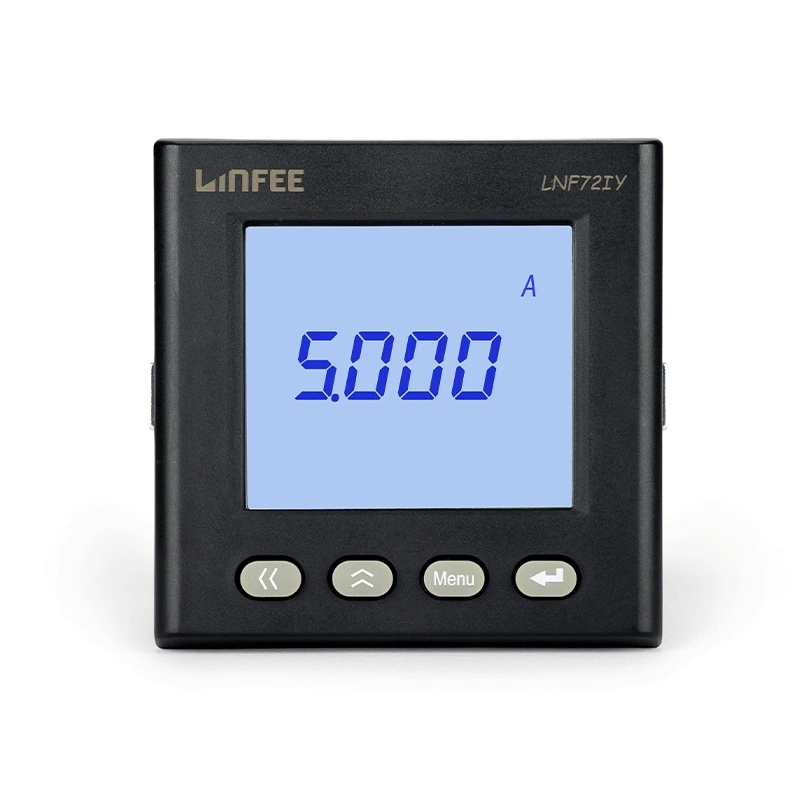 Panel Mounted Single Phase Current Ampere Meter with High Accuracy and Small Size CE