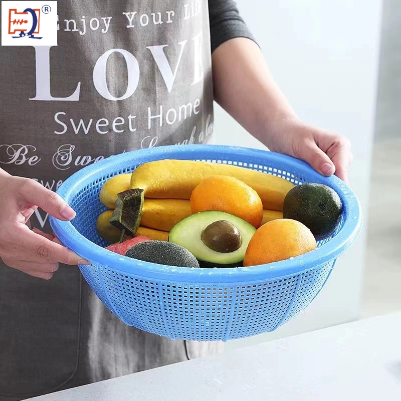 Household kitchenware Plastic Fruit/Vegetable Washing Drain Basket