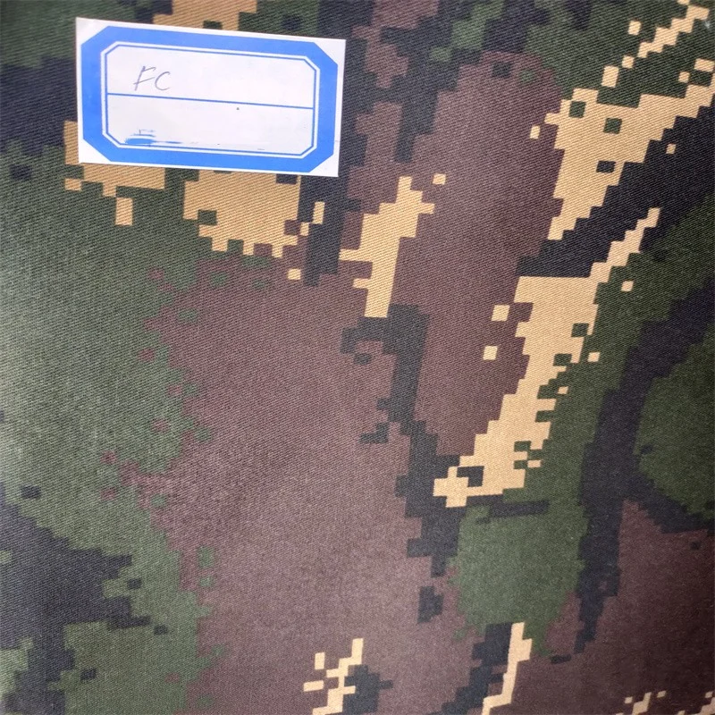 21s Camouflage Fabric Camo Camouflage Cloth Outdoor Hunting Printing Uniform Cloth Fabric