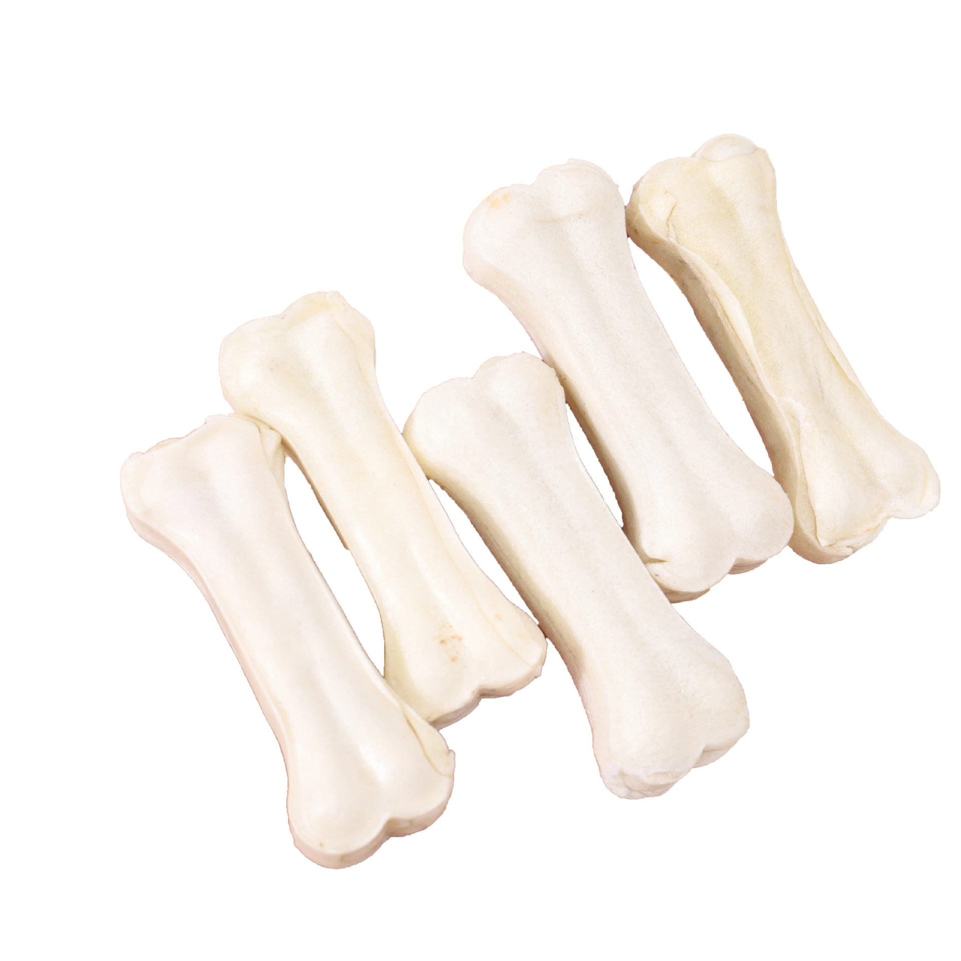 Sólidos macios Cowhide cão de estimação osso Pressão Snack-molar de Stick Dog Training suplemento de cálcio Protein Sewe008
