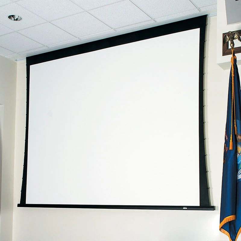 150 Inch Electric Projector Screen with Flexible White Fabric